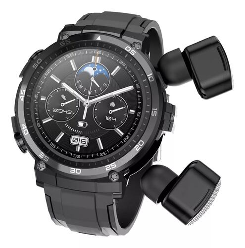 Smartwatch Reloj 3 En 1 M68 Fralugio Mp3 90mb Audífonos Tws FRALUGIO.