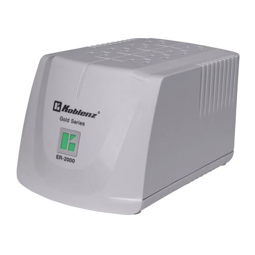 Regulador de Voltaje Koblenz Er-2000 2000va 8 Contactos.