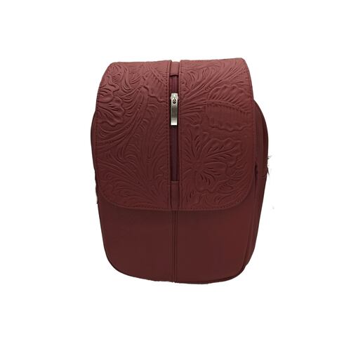 Mochila en Piel Vacuno Cincelada Fana Letizia Chedrón