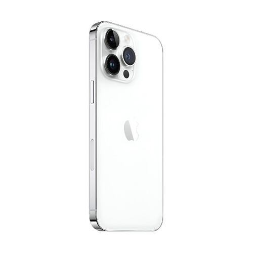 iPhone 14 Pro Max 128GB Plata E-SIM Reacondicionado Grado A + Estabilizador.