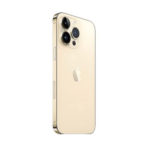 iPhone 14 Pro Max 128GB Dorado E-SIM Reacondicionado Grado A + Trípode.