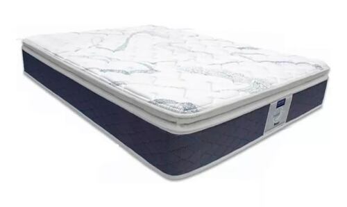 Colchon Matrimonial Restonic Bari Resortes Colchon Eurotop.