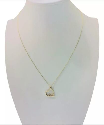 Gargantilla Corazón Infinito Oro 14K. + Obsequio