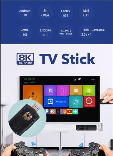 Consola de juegos mas Android tv box gamer.