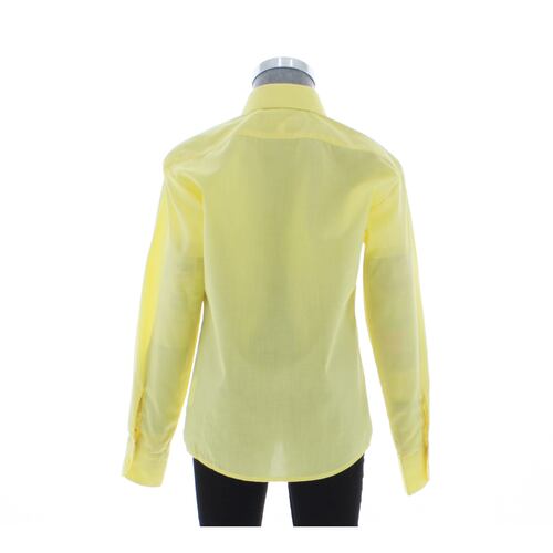 Camisa De Vestir Niño Color Amarillo Manga Larga 3546 2 A 18 Años.