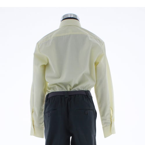 Camisa De Vestir Niño Color Beige Claro Manga Larga 3561 2 A 18 Años.