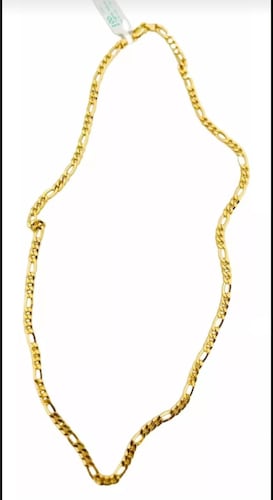Cadena Planchada 60 cm x 4 mm Oro 10K + Obsequio