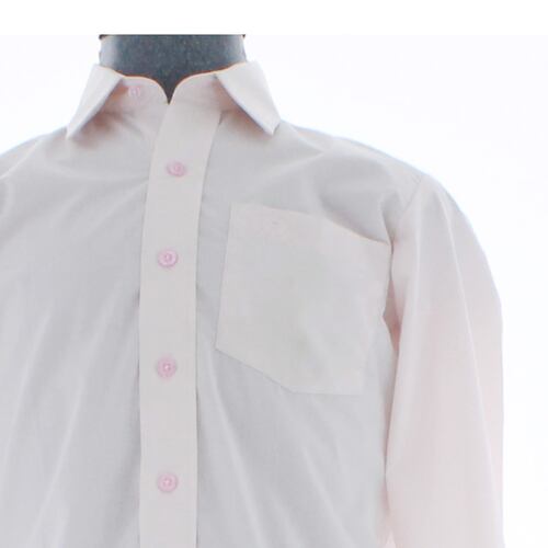 Camisa De Vestir Niño Color Rosa Manga Larga 3566 2 A 18 Años.