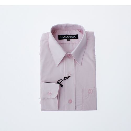 Camisa De Vestir Niño Color Rosa Manga Larga 3566 2 A 18 Años.