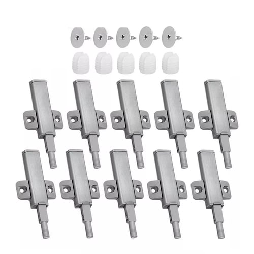 Herrajes De Cajones Push Open Para Puerta Gabinete 10 Piezas