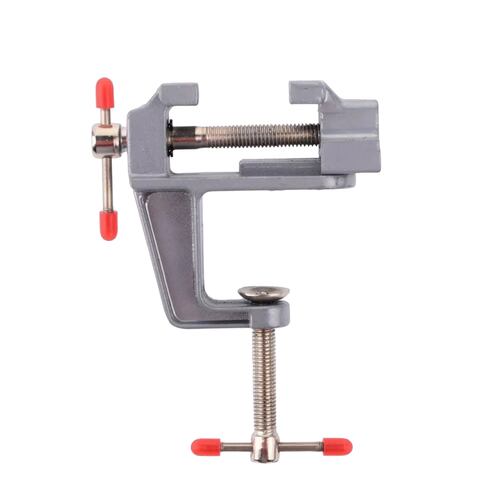 Tornillo De Banco Mini Con Base Fija Profesional Platedo
