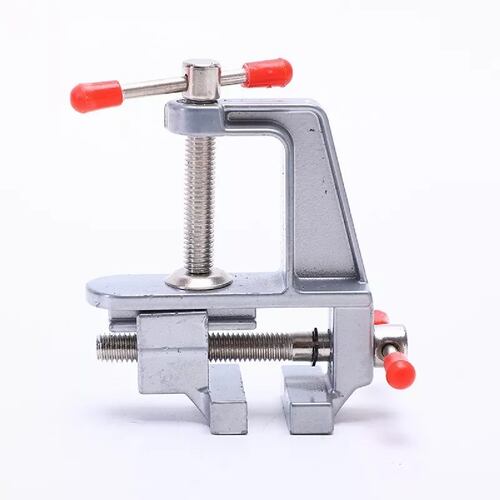 Tornillo De Banco Mini Con Base Fija Profesional Platedo