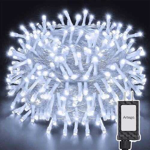 Luces de navidad 500 led serie JUMBO SIZE interior exterior jardín fachada Decoración Navidad eventos bodas LED christmas string lights con temporizador Artego.