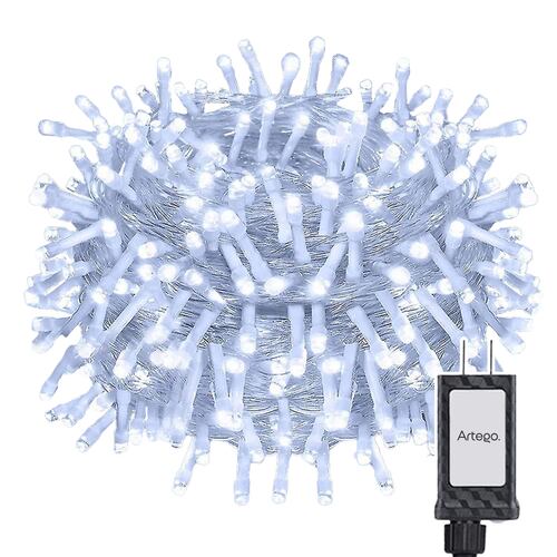 Luces de navidad 500 led serie JUMBO SIZE interior exterior jardín fachada Decoración Navidad eventos bodas LED christmas string lights con temporizador Artego.