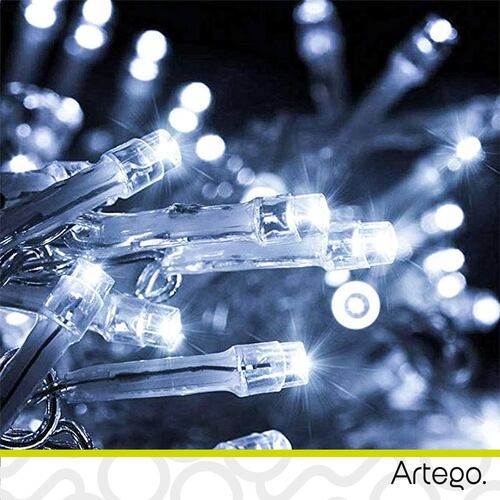 Luces de navidad 500 led serie JUMBO SIZE interior exterior jardín fachada Decoración Navidad eventos bodas LED christmas string lights con temporizador Artego.