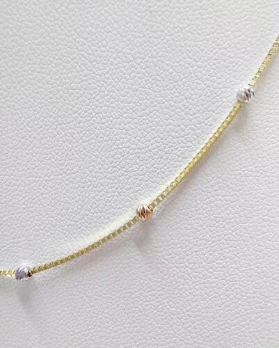 Cadena Viviana 3 Oros 14K + Obsequio