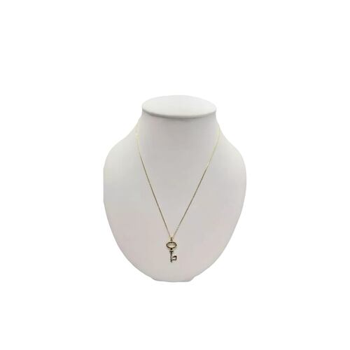 Gargantilla Llave Oro 14 K. + Obsequio