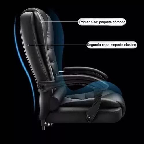 Silla Escritorio Ejecutiva Ergonomica Ajustable Reclinable.