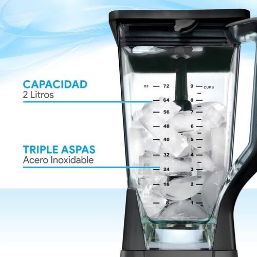 Licuadora Ninja Professional Blender 1000w Co650b 2.1 L Negra Y Plata 120v Reacondicionado Grado A