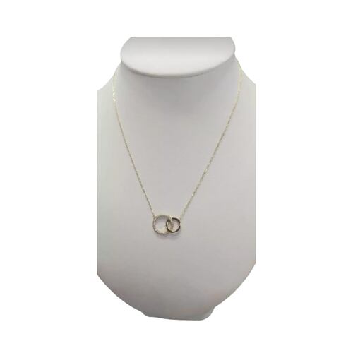 Gargantilla Aros Oro 14k. + Obsequio