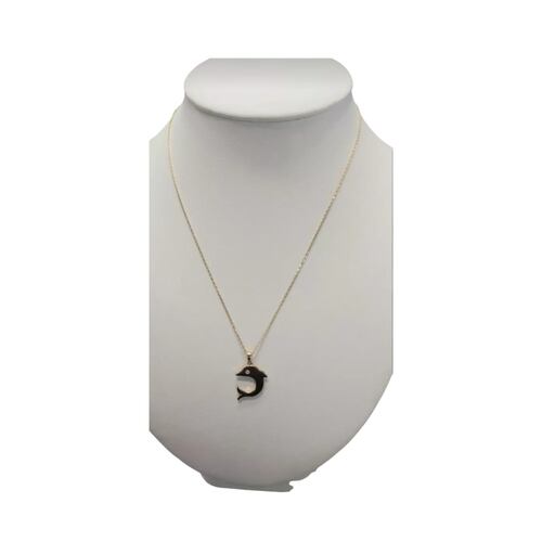 Gargantilla Delfin Oro De 14 K. + Obsequio
