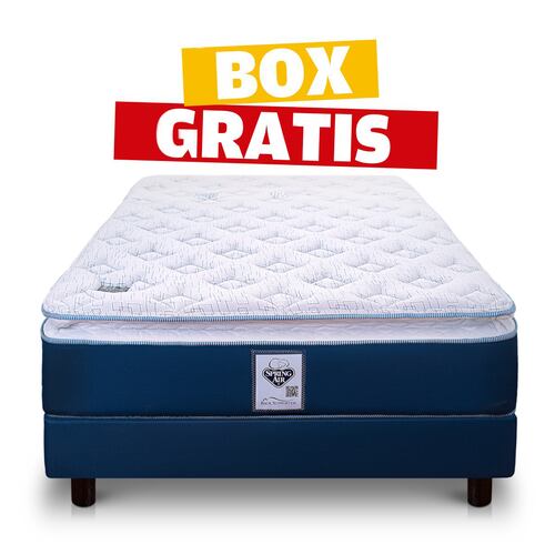 Colchon Ambar Spring Air - King Size - Box Gratis.