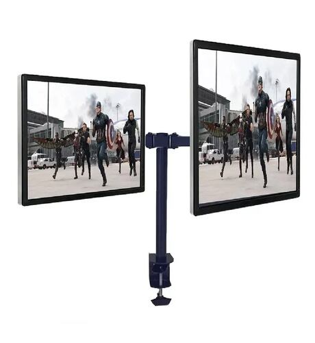 Soporte Para Monitor Doble Para Montaje En Pared