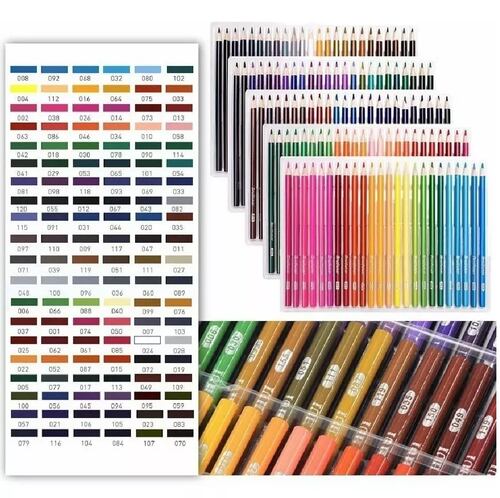 120 Colores Lápiz De Pintura Suministro Arte Boceto Aceitoso