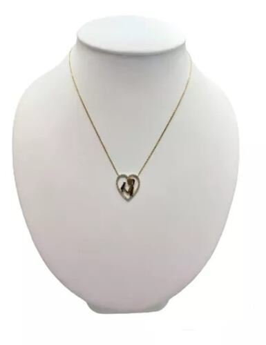 Gargantilla Corazon Mama Oro 14k. +obsequio