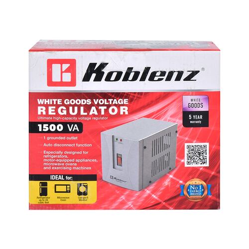 Regulador Refrigeradores 1500 Va/1000W C/2 Koblenz 00-1575-5