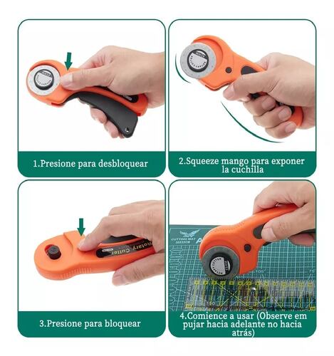 Cuchilla Manual Para Corta Telas
