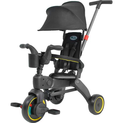 Triciclo Carriola Plegable Portatil Niños 1-5 Años 4 En 1
