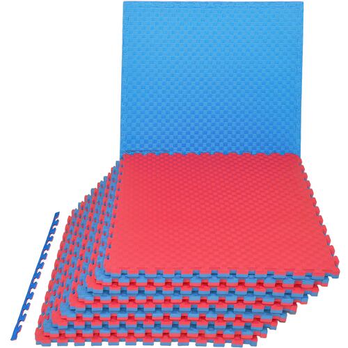 Piso Tapete Tatami Bicolor Artes Marciales 100 X 100cm 10m2