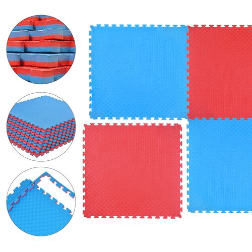 Piso Tapete Tatami Bicolor Artes Marciales 100 X 100cm 10m2