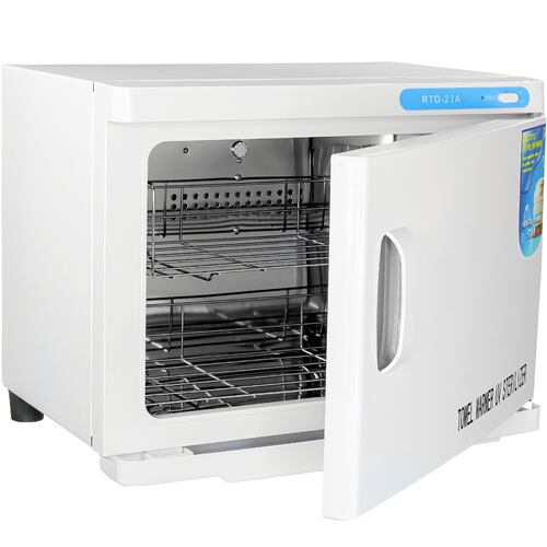Calentador Esterilizador Toallas Luz Uv Estetica Spa