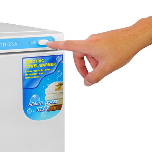 Calentador Esterilizador Toallas Luz Uv Estetica Spa