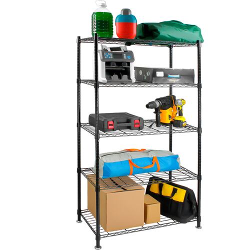Estante 5 Niveles Organizador De Acero Hasta 200 Kg