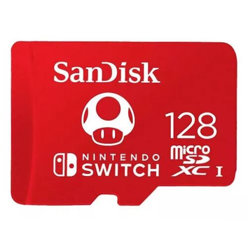 Memoria Micro Sd Sandisk 128gb Nintendo Switch, Original.