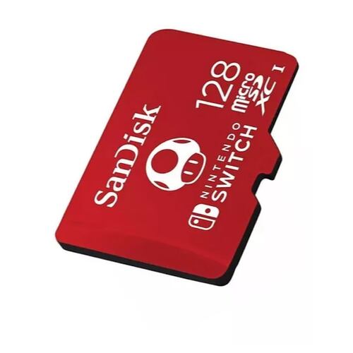 Memoria Micro Sd Sandisk 128gb Nintendo Switch, Original.