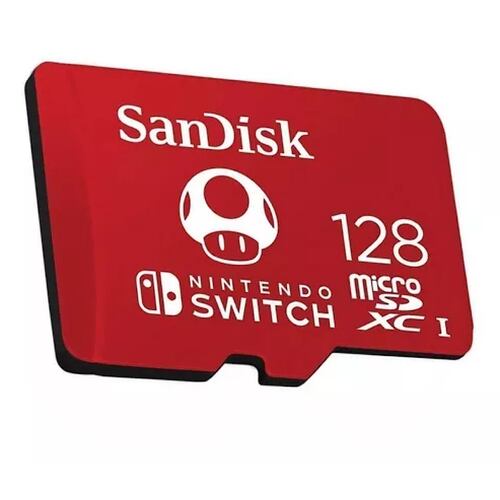 Memoria Micro Sd Sandisk 128gb Nintendo Switch, Original.