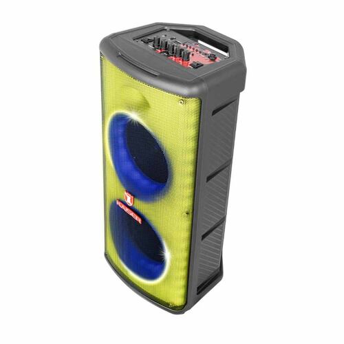 Bafle Recargable Kaiser KSW-2066 2X6.5" Luz Flama 30W RMS ALBY7*
