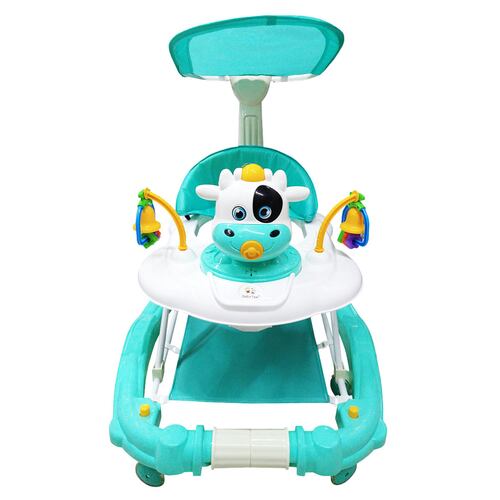 Andadera Mecedora de Vaca Semilujo Babytek TEK-101 Verde Aqua