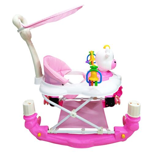 Andadera Mecedora de Vaca Semilujo Babytek TEK-101 Rosa