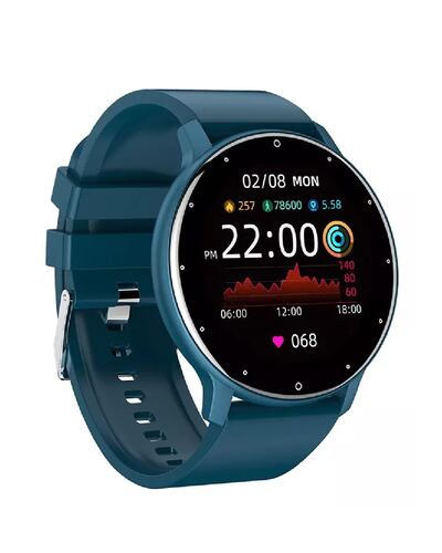 Smartwatch Lige BW0223 1.28" caja 45mm malla Azul de silicona