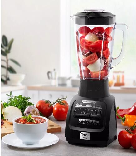 Licuadora Xl 2.2 L Vaso Vidrio 10 Vel 6 Cuchilla Negro