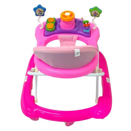 Andadera para bebé Carrito Babytek TEK-102 Rosa