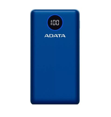 Power Bank 20000mah P20000qcd Batería Portátil Tipo C azul