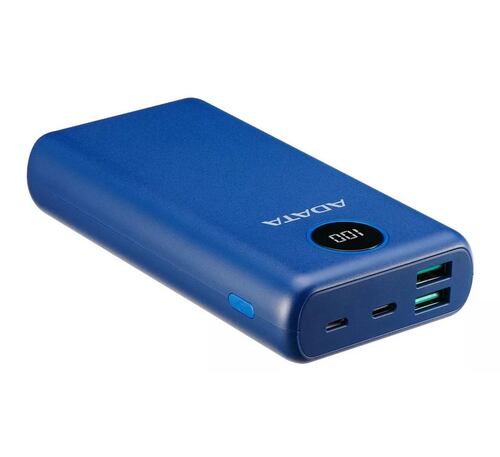 Power Bank 20000mah P20000qcd Batería Portátil Tipo C azul