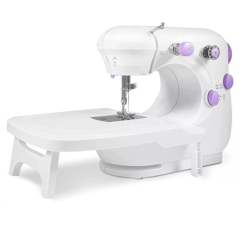 Máquina De Coser Portátil Eléctrica Con Kit De Costura