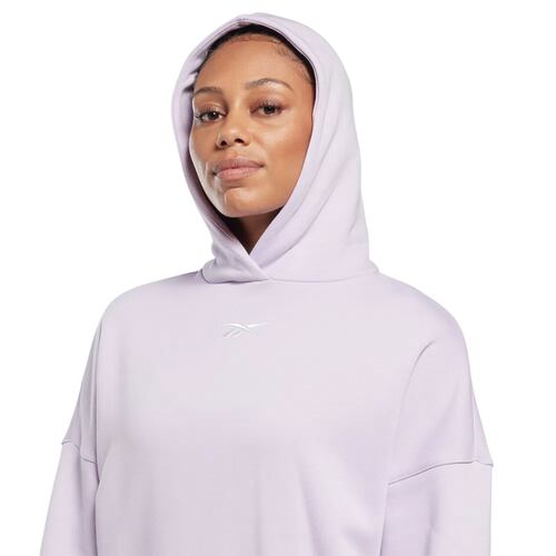 SUDADERA REEBOK MUJER MORADO REEBOK LUX HS7781.